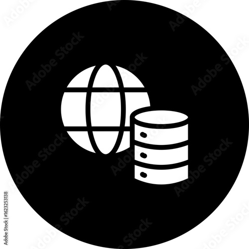 Content Delivery Network Vector Icon Design