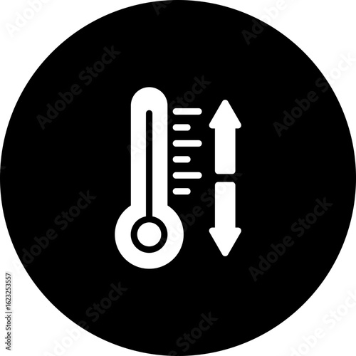 Thermoregulator Vector Icon Design