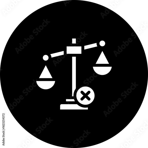 Unfair Vector Icon Design