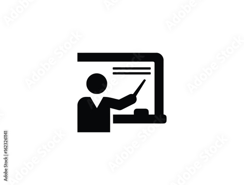 School & Education Linear Icon Set – Back to School, Classroom, Students, and Online Learning Web & App Icons