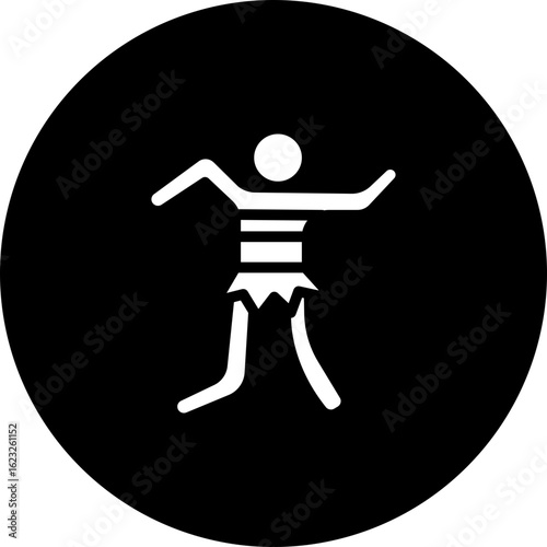 Brazilian Dance Vector Icon Design
