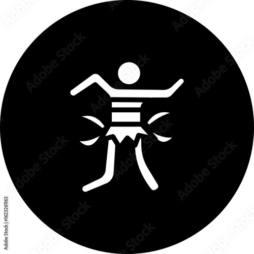 Brazilian Performer Vector Icon Design