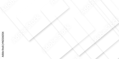 white background with faint geometric lines featuring intersecting patterns. white and grey glossy squares, abstract tech banner design. Graphic design element stripes concept for web, flyer. 