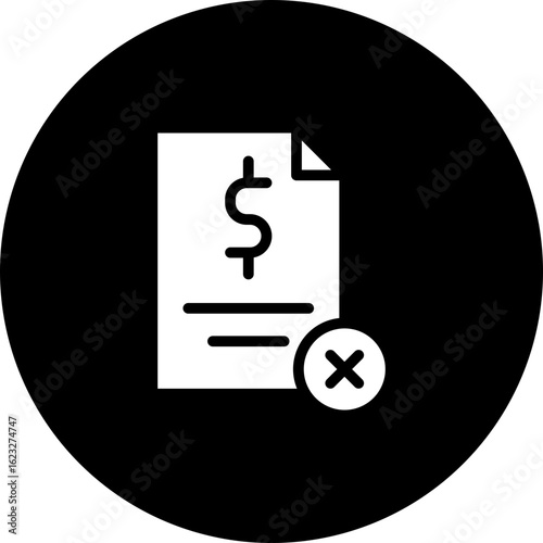 Refuse Vector Icon Design