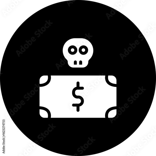 Extortion Vector Icon Design