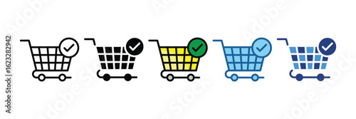 Checkout  Icon Element For Design