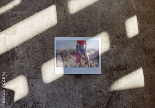 Polaroid on Concrete