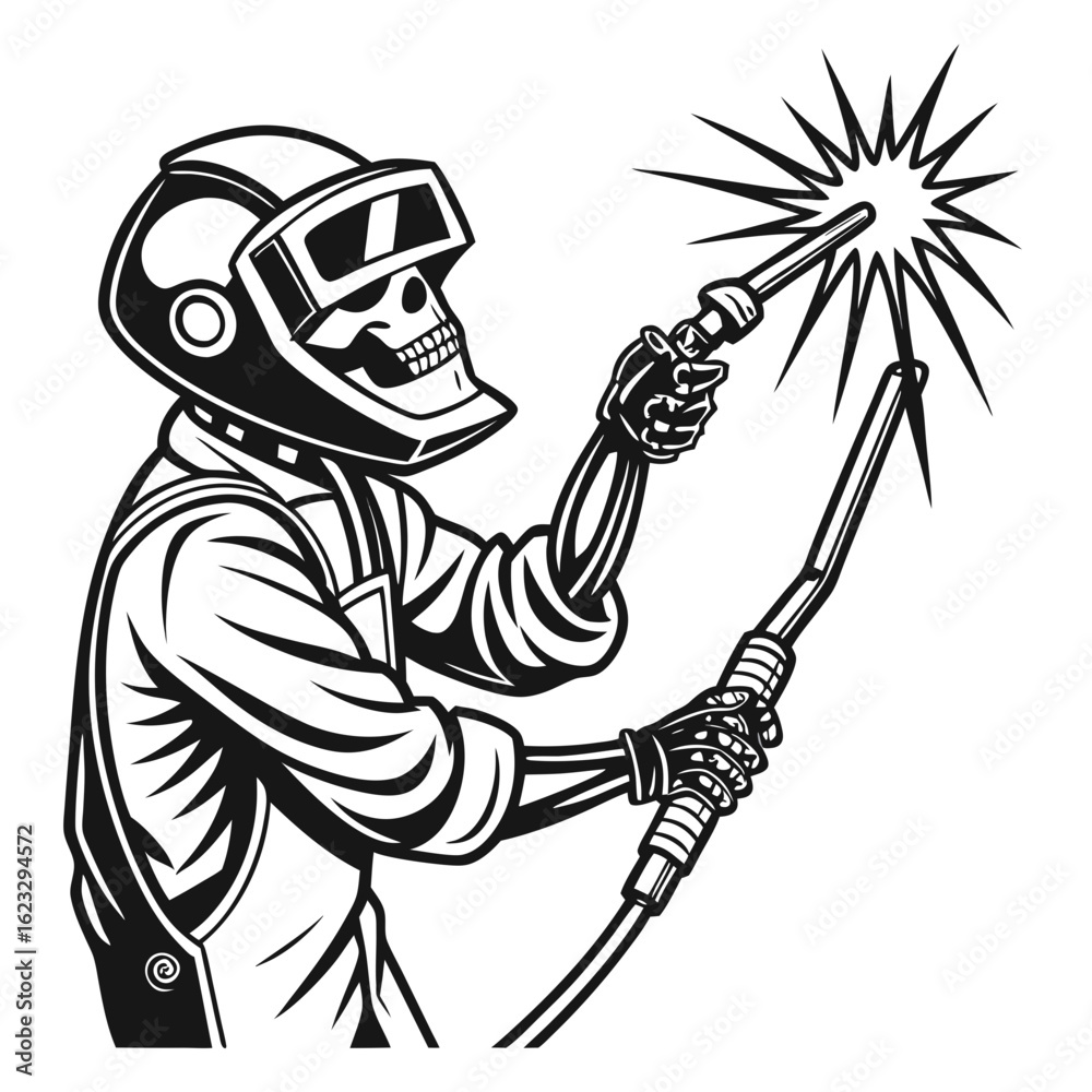 Fototapeta premium Cyber Danger HUD Vector