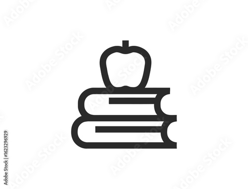 School & Education Linear Icon Set – Back to School, Classroom, Students, and Online Learning Web & App Icons