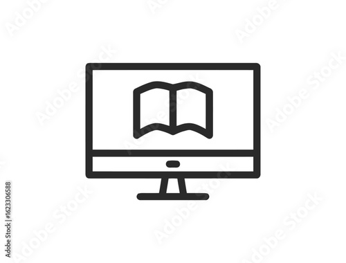 School & Education Linear Icon Set – Back to School, Classroom, Students, and Online Learning Web & App Icons