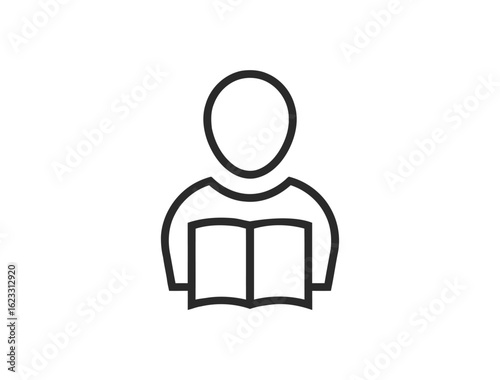 School & Education Linear Icon Set – Back to School, Classroom, Students, and Online Learning Web & App Icons