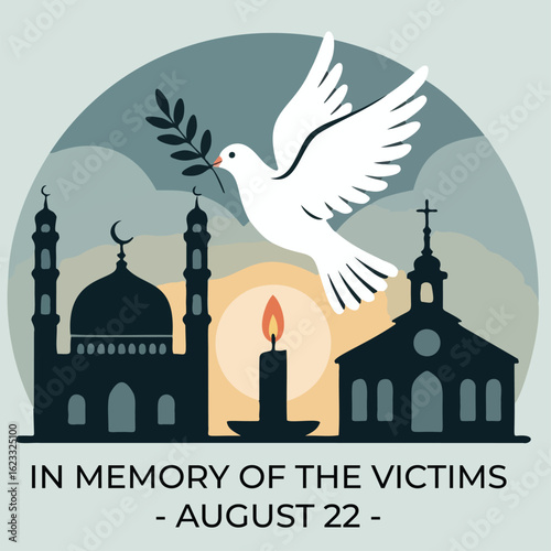 Commemoration design for victims of religious violence – August 22 observance