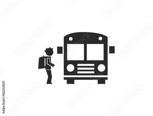 School & Education Linear Icon Set – Back to School, Classroom, Students, and Online Learning Web & App Icons