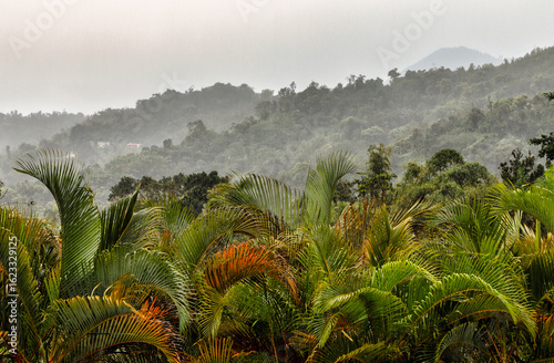 mountain landscape in the morning