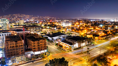 Night Time in San Pedro, California