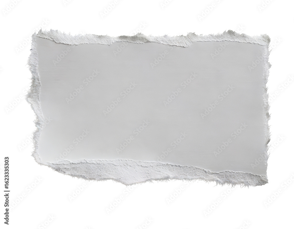 Obraz premium Blank ripped paper mockup