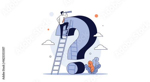 Exploring the enigma of the unknown through curious questions and insightful investigation