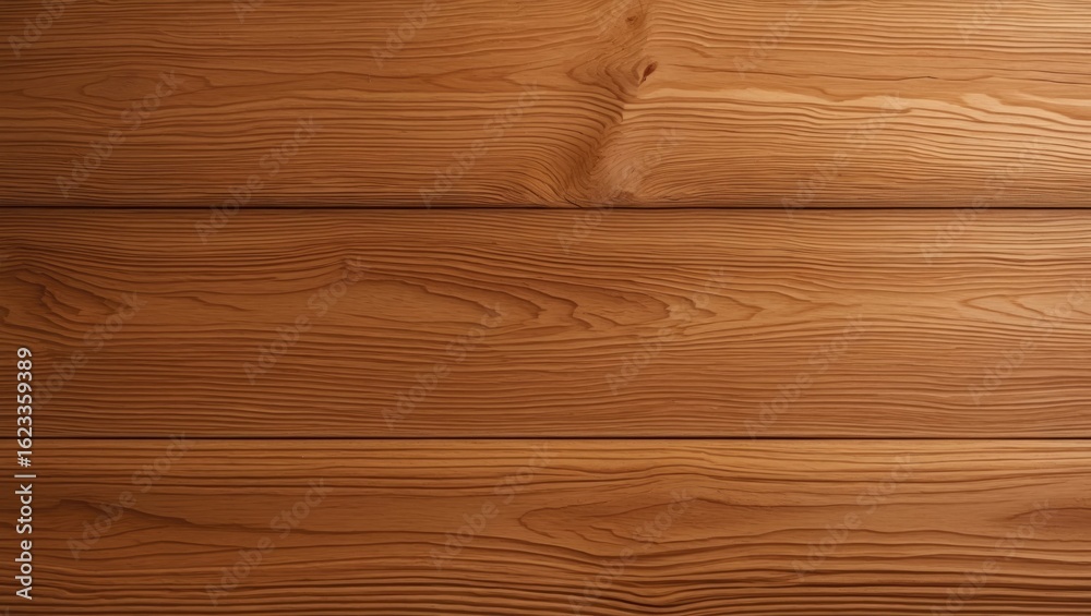 Naklejka premium Close-up of wooden surface with natural grain, texture, and warm color tones.