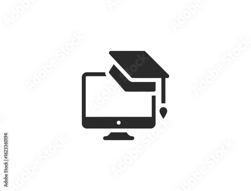 School & Education Linear Icon Set – Back to School, Classroom, Students, and Online Learning Web & App Icons