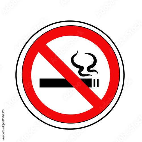 Prohibition Sign to avoid Smoking