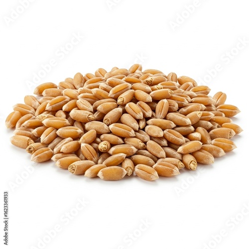 sunflower seeds on white background