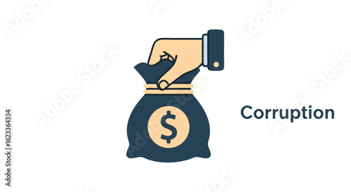 Illicit Enrichment: Symbol of Financial Misconduct and Unethical Practices Portrayal