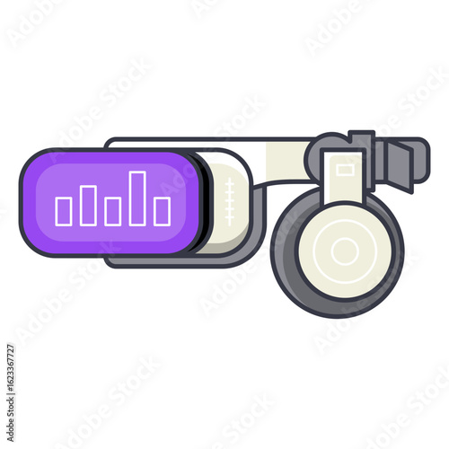 Futuristic Smart Glasses with Augmented Reality Interface