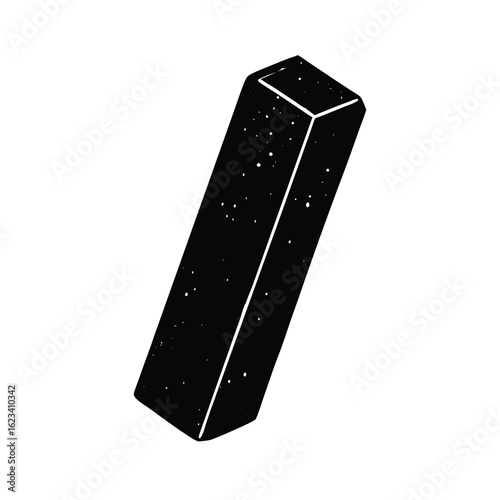 chalk on white background