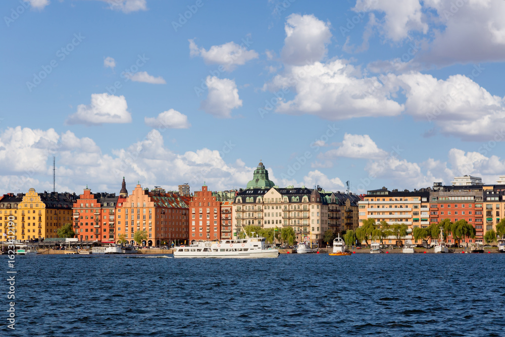 Fototapeta premium Panoramic view of Stockholm, capital of Sweden