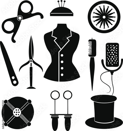 set of sewing accessories