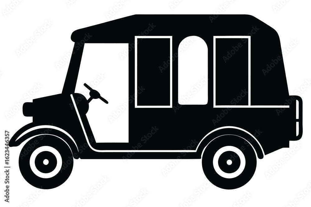 auto rickshaw vector icon silhouette illustrations auto rickshaw vector icon silhouette illustrations