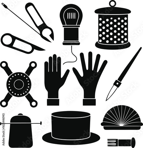 set of sewing accessories