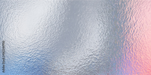 Window glass surface abstract gradient, foil texture effect background