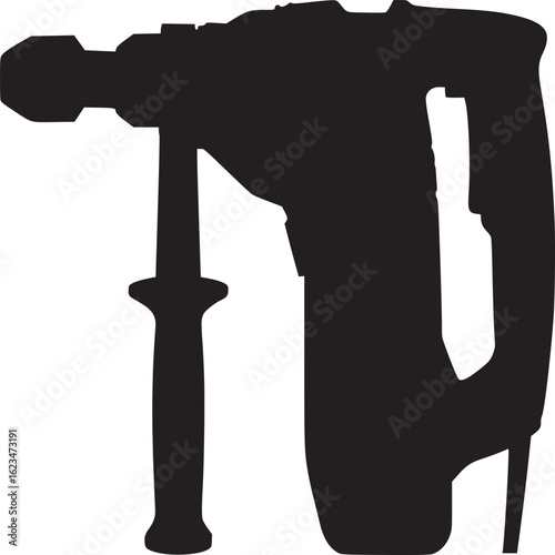 Demolition Hammer Silhouette