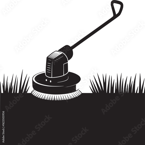 String Trimmer Grass Cutter Icon