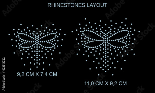 RHINESTONES DRAGONFLY.eps