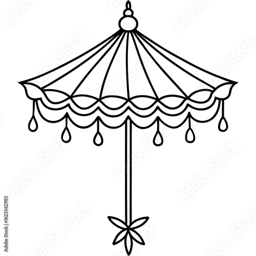 circus tent vector illustration