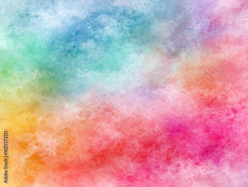 Abstract Colorful Swirls Background