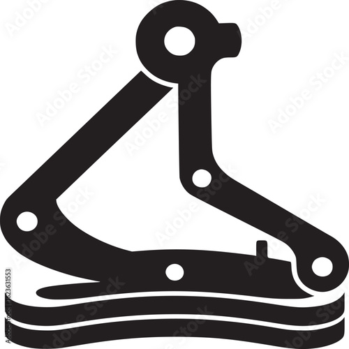 Modern Hinge Mechanism Icon