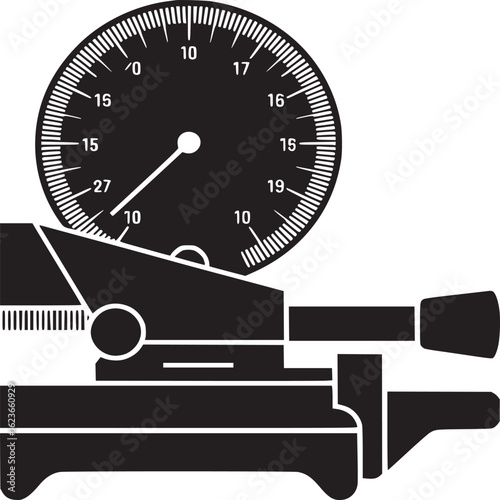 Dial Indicator Gauge Icon