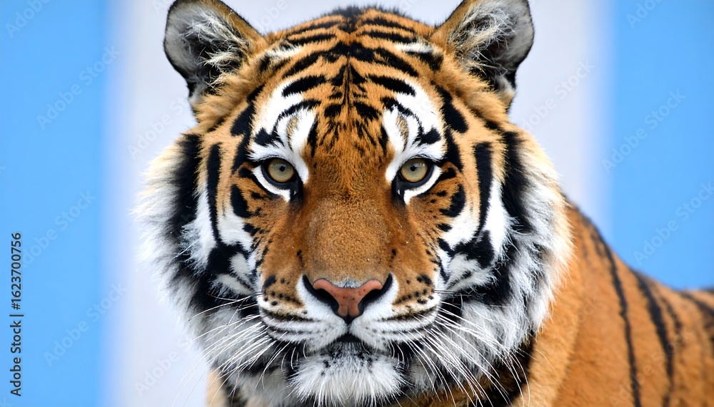 Obraz premium Close-up tiger portrait