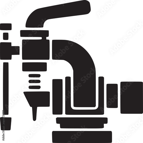 Industrial Valve System Icon