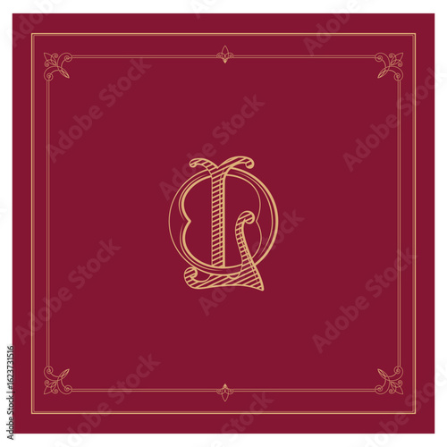 OL, LO, logo OL, Letter OL,  Monogram OL,Wedding Monogram, Wedding Logo, Logo Design , Monogram Vintage