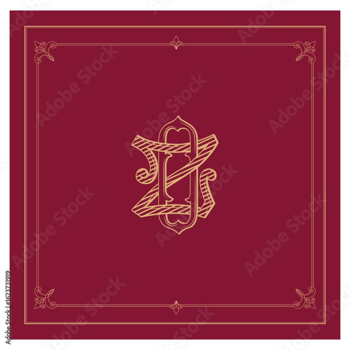OZ,ZO, logo OZ, Letter OZ,  Monogram OZ,Wedding Monogram, Wedding Logo, Logo Design , Monogram Vintage