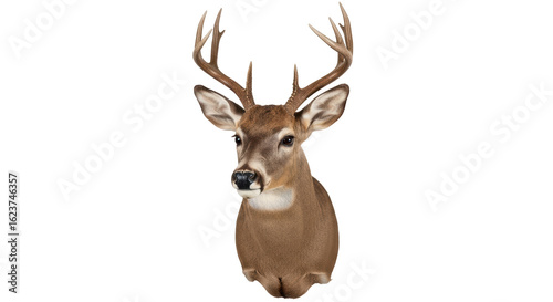 Φωτογραφία Isolated Deer Head Mount
