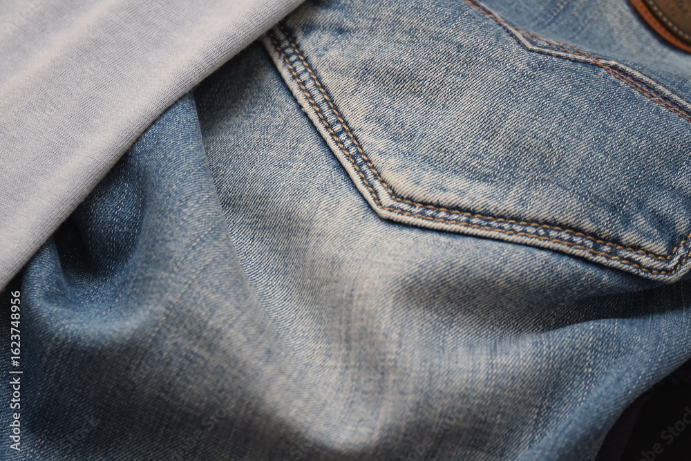 Fototapeta premium pant leg ginosv fabric shorts pants