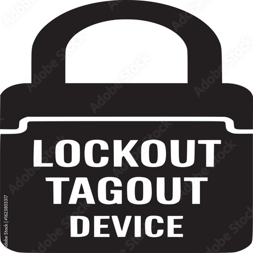 Lockout Tagout Device Icon