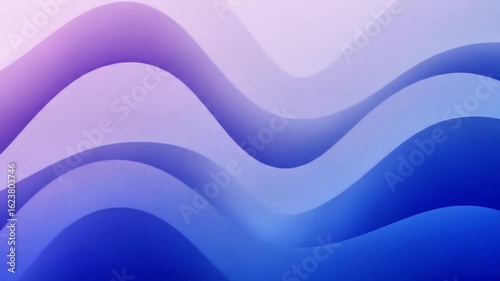 Abstract background of flowing, wavy lines in shades of purple and blue.
