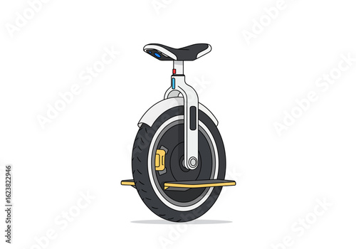 SelfBalancing Electric Unicycle A Futuristic Ride