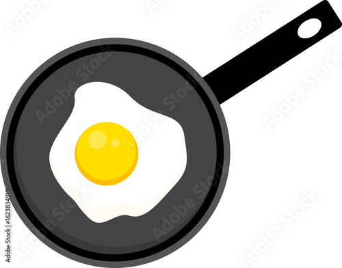Illustration of a frying pan
